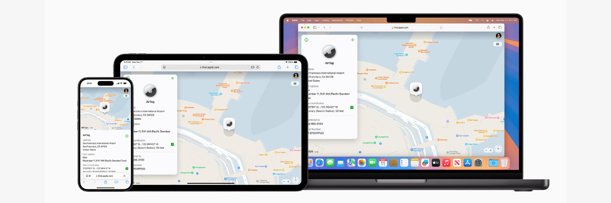 Share Item Location на Apple може да споделя с трети страни