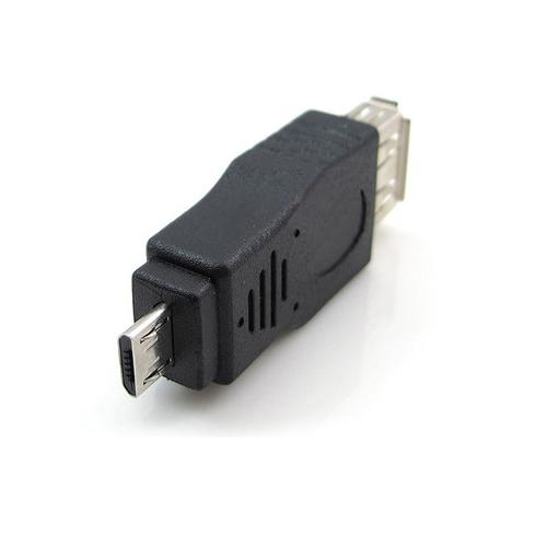 Micro USB Host OTG Adapter - адаптер от microUSB към женско USB за мобилни устройства