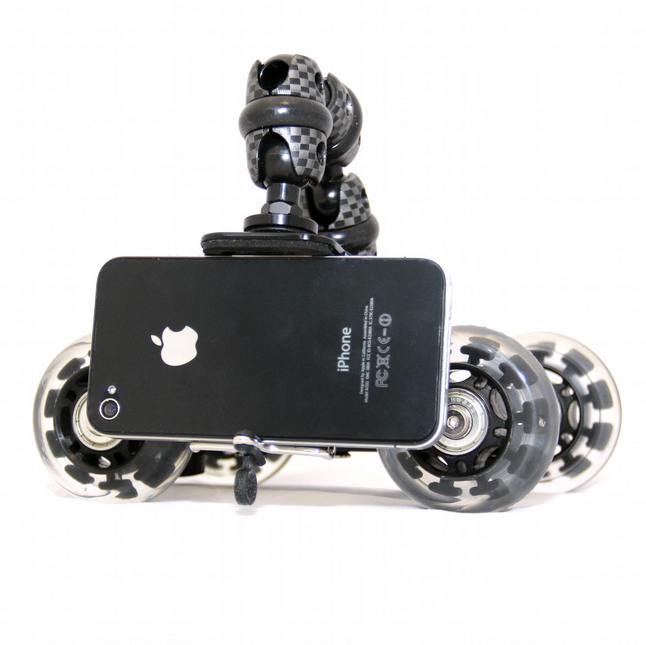 iStabilizer Dolly Smartphone Tripod - подвижен стабилизатор и трипод за iPhone, GoPro и мобилни устройства