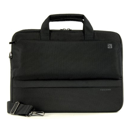 Tucano Dritta Slim - чанта за MacBook и преносими компютри от 13 до 15.4 инча (черна)