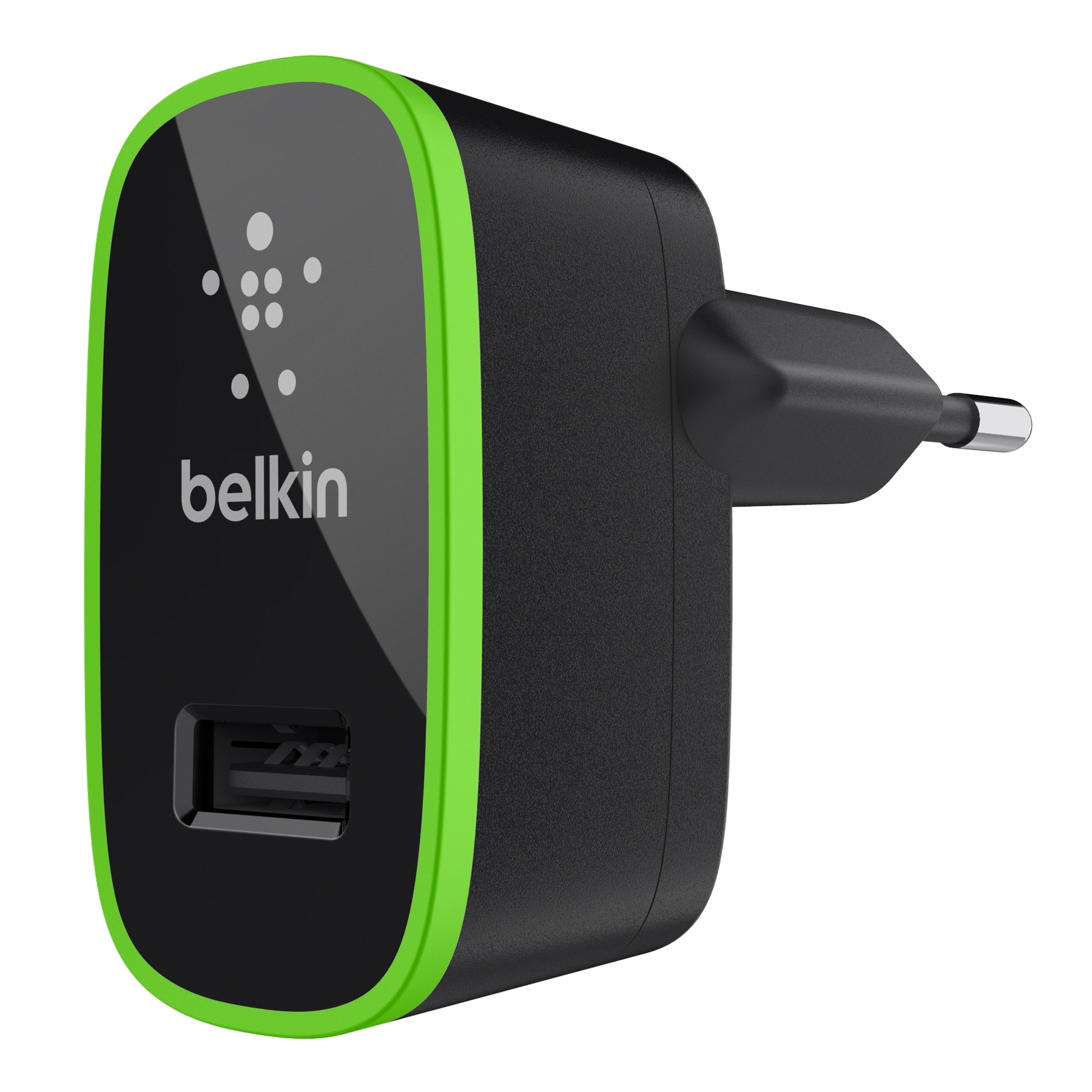 Belkin USB Main Charger 2.1A - захранване с USB 2.1А изход за мобилни устройства (черен)