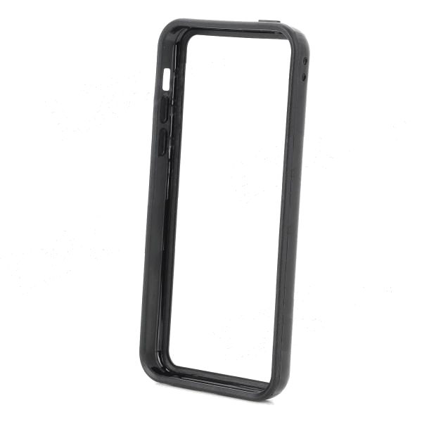 TPU Bumper Frame - силиконов бъмпер за iPhone 5C (черен)