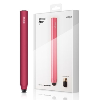 Elago Stylus Pen Grip - алуминиева писалка за iPhone, iPad и капацитивни дисплеи (розов)