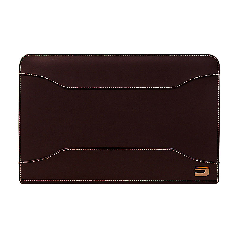 Urbano Leather Folder Case - кожен калъф (естествена кожа) за MacBook Air 11 (тъмнокафяв)