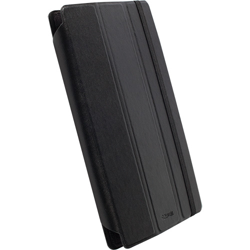 Krusell Donso Tablet Case Universal S - универсален кожен калъф и поставка за таблети от 6 до 7.9 инча (черен)
