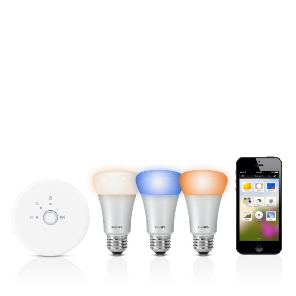 Philips Hue Connected Bulb Starter Pack - система за безжично управляемо осветление за iOS