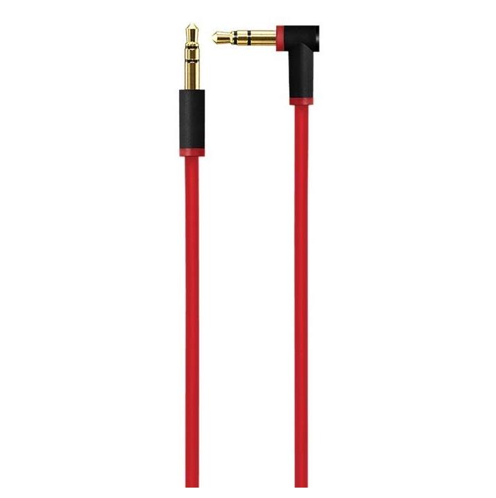 Beats Audio Cable - професионален оригинален аудио кабел за Beats устройства (червен)