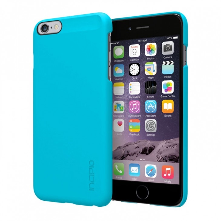 Incipio Feather Case - поликарбонатов кейс за iPhone 6 Plus, iPhone 6S Plus (син)