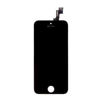OEM Display Unit iPhone 5C - резервен дисплей за iPhone 5C (пълен комплект) - черен