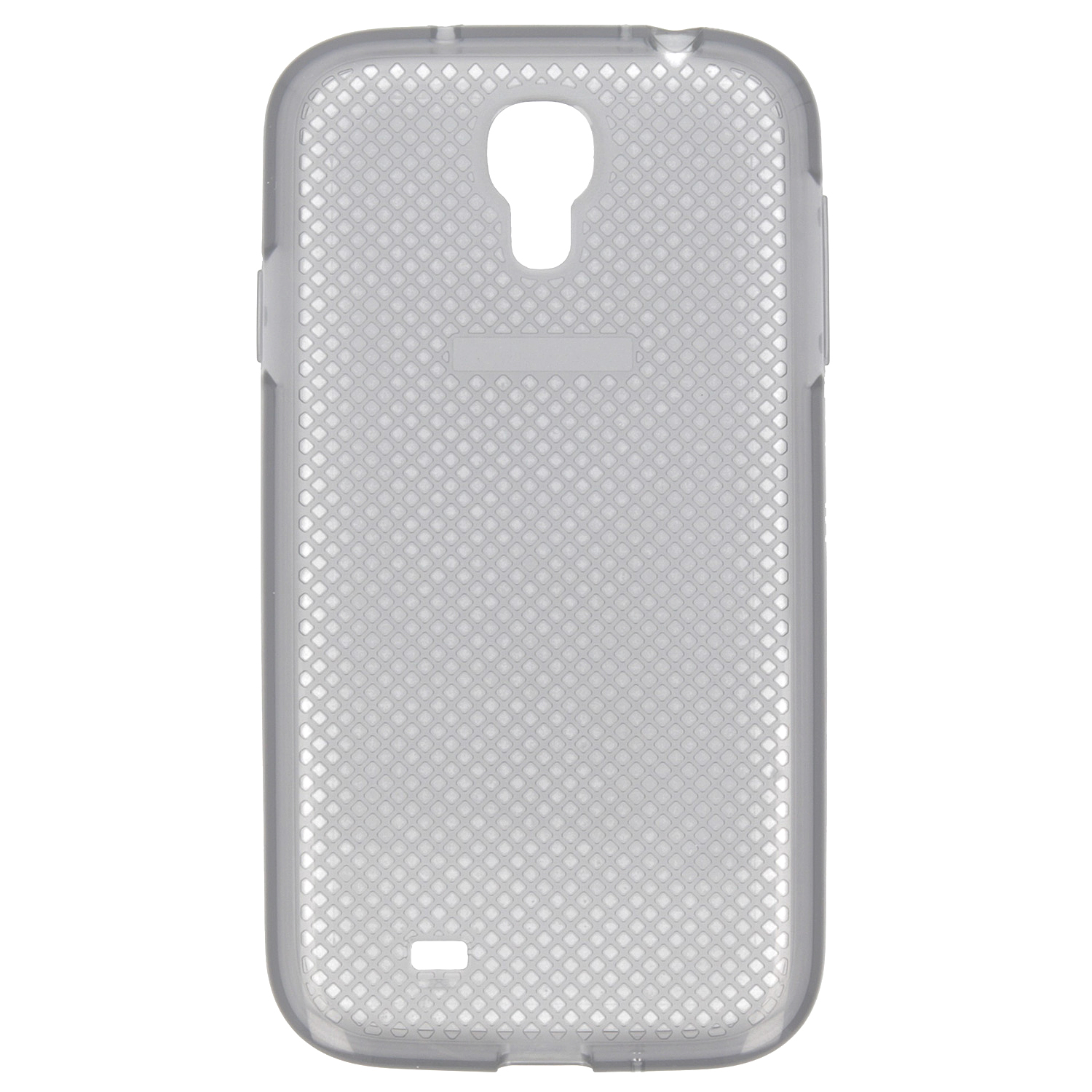 Samsung Cover EF-AI950B - оригинален TPU силиконов калъф за Samsung Galaxy S4 i9500 (черен-прозрачен)