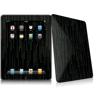 Matrix Style Code скин за iPad (първо поколение)