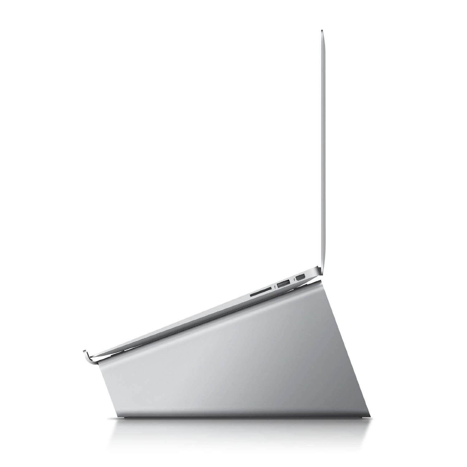 Elago L4 Stand - ергономична дизайнерска поставка за MacBook, преносими компютри и таблети (сребрист)