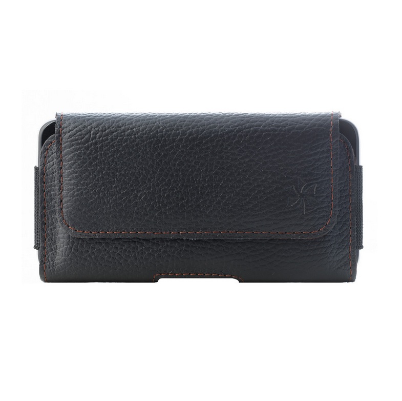 Honju Horizon Belt Leather Case HHAPPLE - кожен (естествена кожа) калъф за iPhone X/XS, iPhone 8 Plus, iPhone 7 Plus, Galaxy S8 Plus, Note 8, LG G6, Huawei P10 и смартфони до 5.5 инча