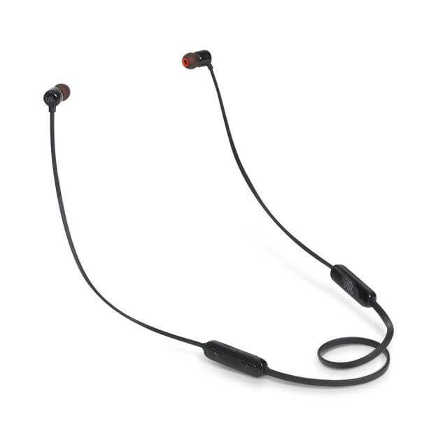 JBL T110 BT Wireless in-ear headphones - безжични bluetooth слушалки с микрофон за мобилни устройства (черен)