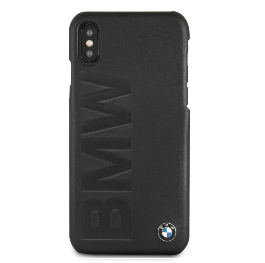 Objected Promote Disillusion BMW Signature Debossed Logo Leather Case for iPhone XS, iPhone X (black)  Price — Dice.bg