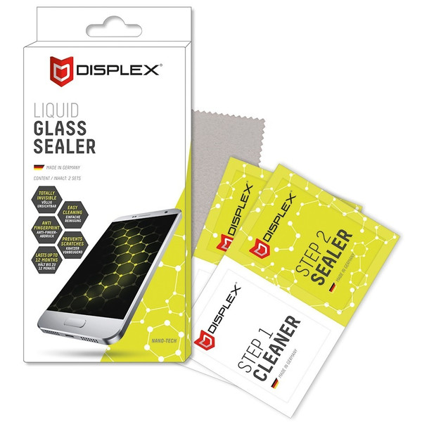 Displex Liquid Glass Sealer - невидима защита тип течно стъкло за вашето мобилно устройство