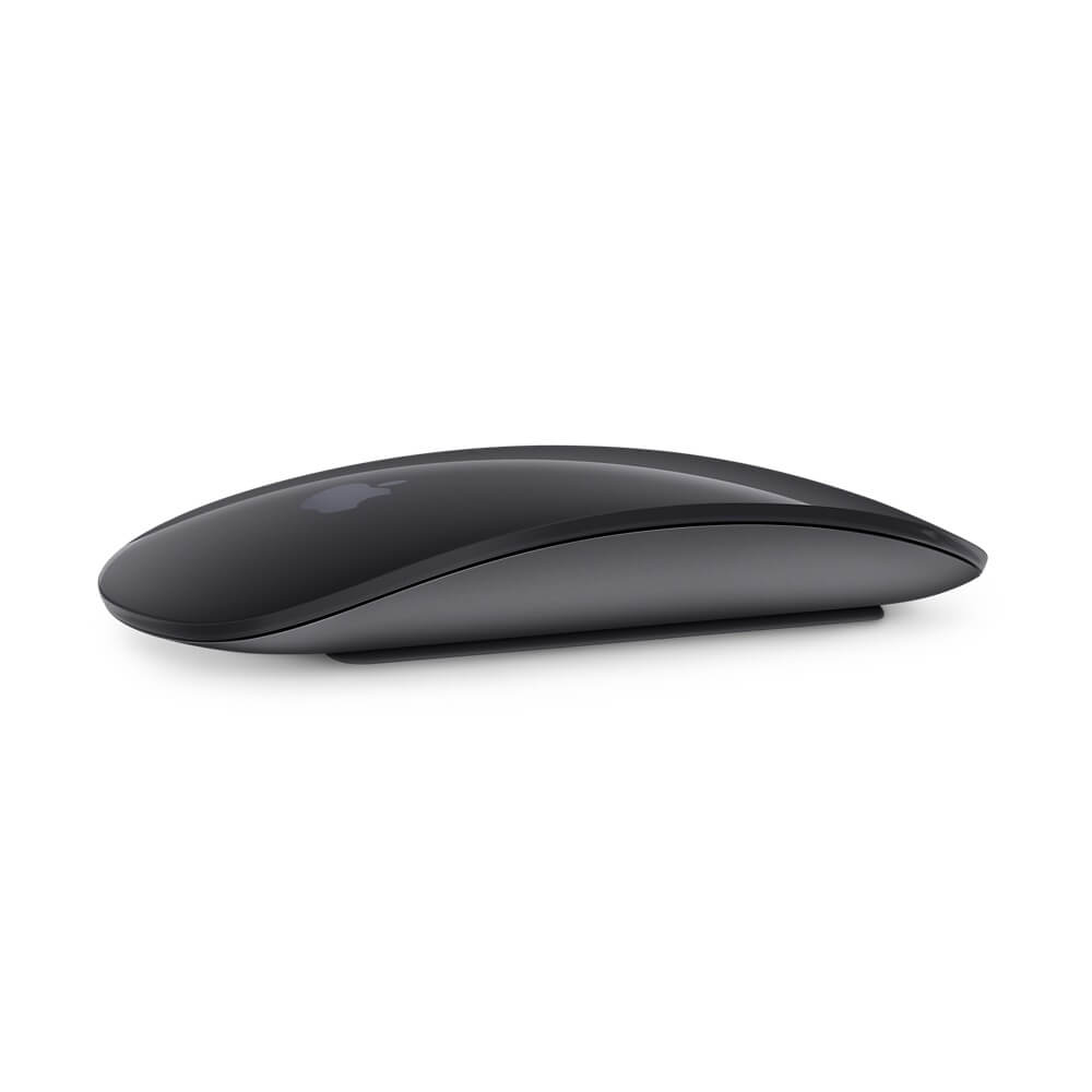 Apple Magic Mouse 2 - мултитъч безжична мишка за MacBook, Mac, Mac Pro и iMac (модел 2015г.) (тъмносив)