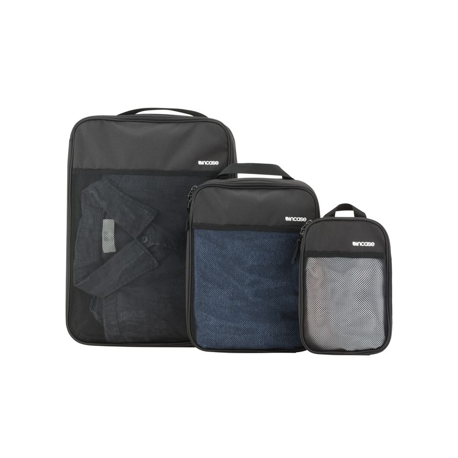 Incase Modular Mesh Storage - комплект 3 броя чанти за съхранение (черен)