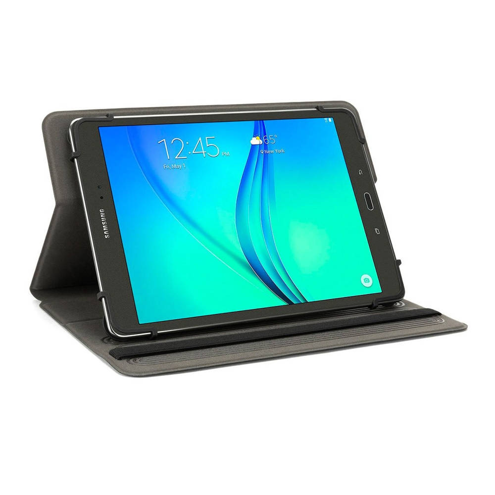 Griffin Snapbook Universal Tablet Case - универсален калъф, тип папка и поставка за таблети до 10 инча (черен)