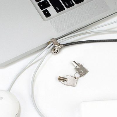 Maclocks Slim Lock with peripheral cable security - заключващ механизъм за Macbook и преносими компютри