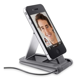 Belkin Mini Dock Portable Video Stand - сгъваема док станция и поставка за iPhone
