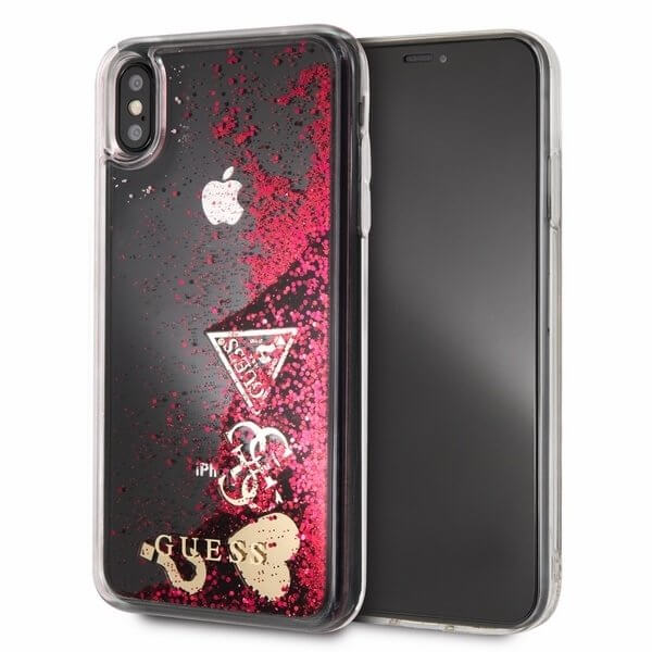 Glitter Hard Case iPhone XS Max (red) Price — Dice.bg
