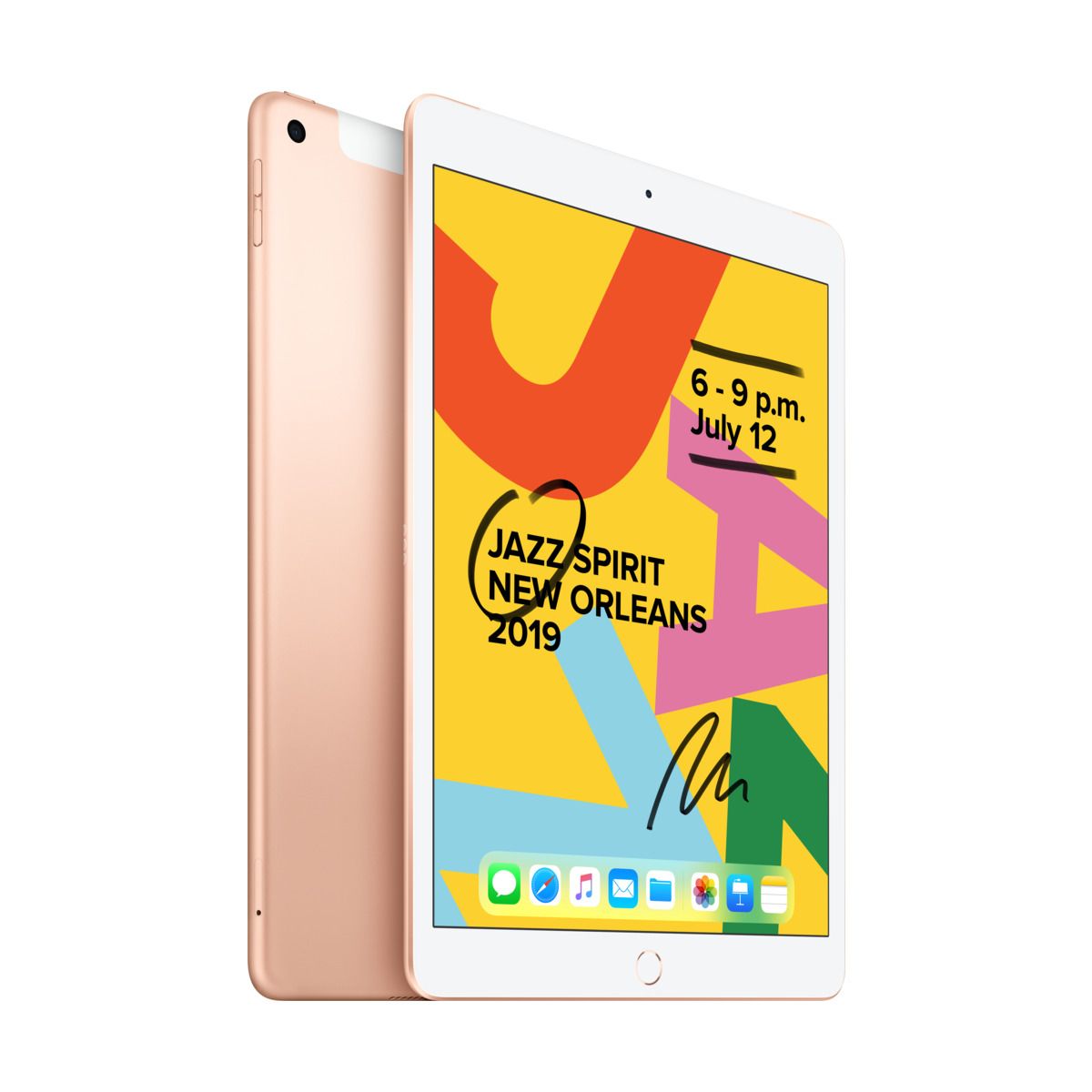 PC/タブレット最新 iPad 2019第7世代10.2インチWi-Fi 128GB ゴールド