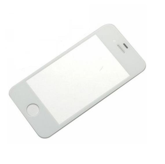 Apple iPhone 4 Display Glass - външно стъкло за iPhone 4/4S (бял)