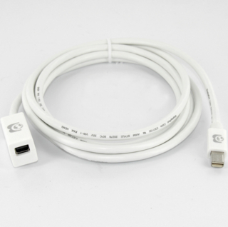 Dr. Bott Mini DisplayPort Extension - удължителен Mini DisplayPort кабел (2 метра)