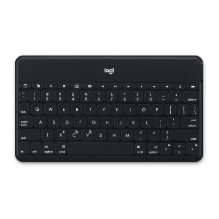 Logitech Keys-To-Go Ultrathin Bluetooth Keyboard - безжична клавиатура за компютри и мобилни устройства (черен)