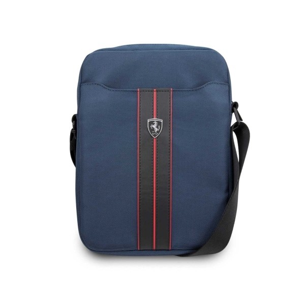 Ferrari Urban Tablet Bag - дизайнерска чанта с презрамка таблети до 10 инча (син)