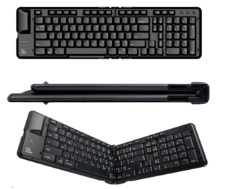 Matias Wireless Folding Keyboard - безжична сгъваема клавиатура за iPhone, iPad, Mac и преносими компютри