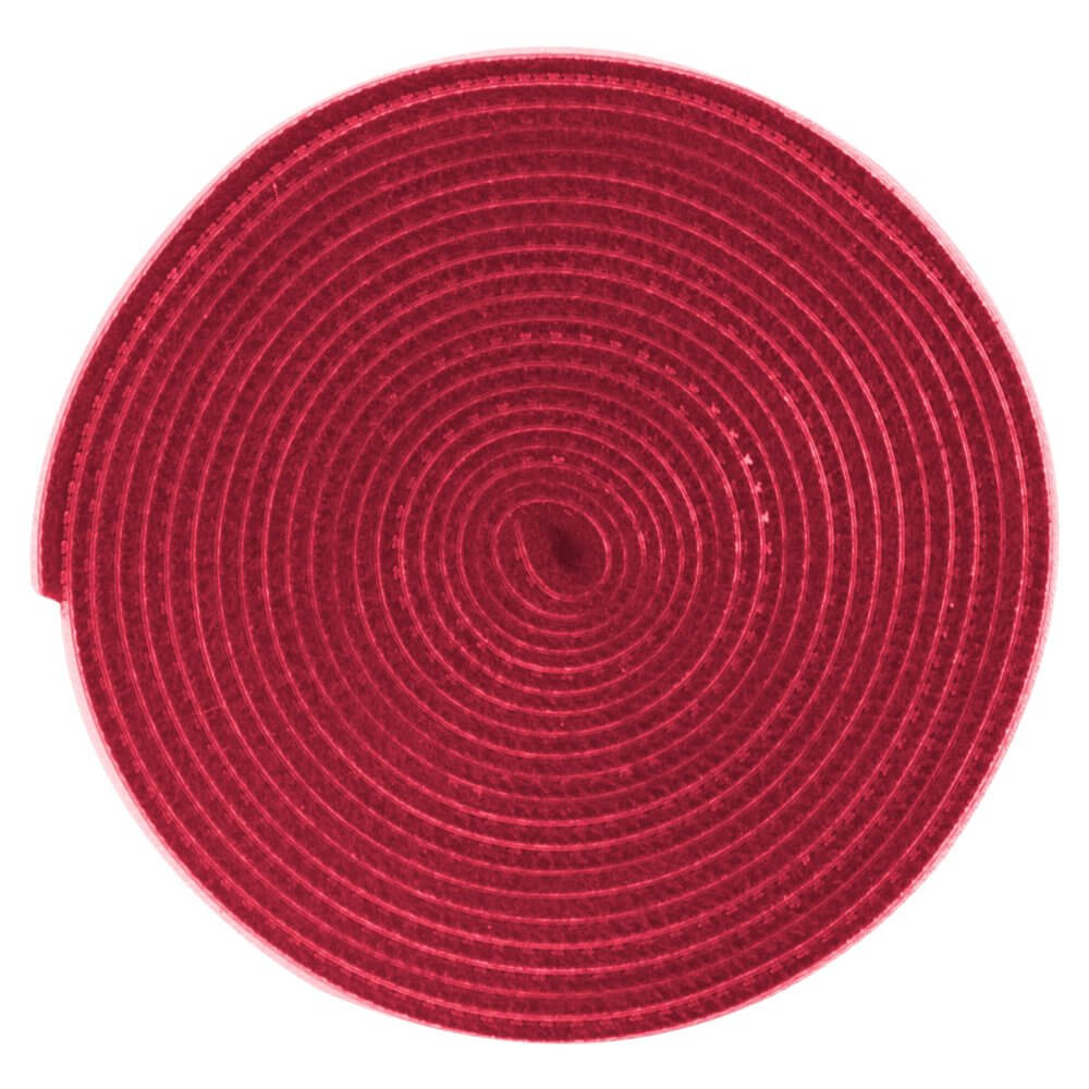 Baseus Rainbow Circle Velcro Strap - велкро лента за организиране на кабели (300 см) (червен)