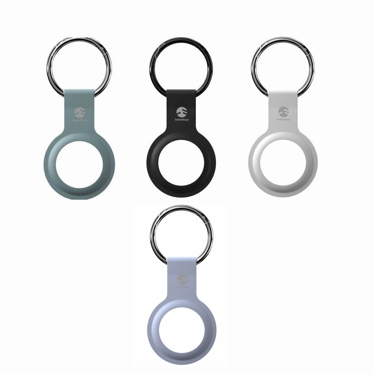 Skin Silicone AirTag Keyring / Protective Case - 4 Pack – SwitchEasy