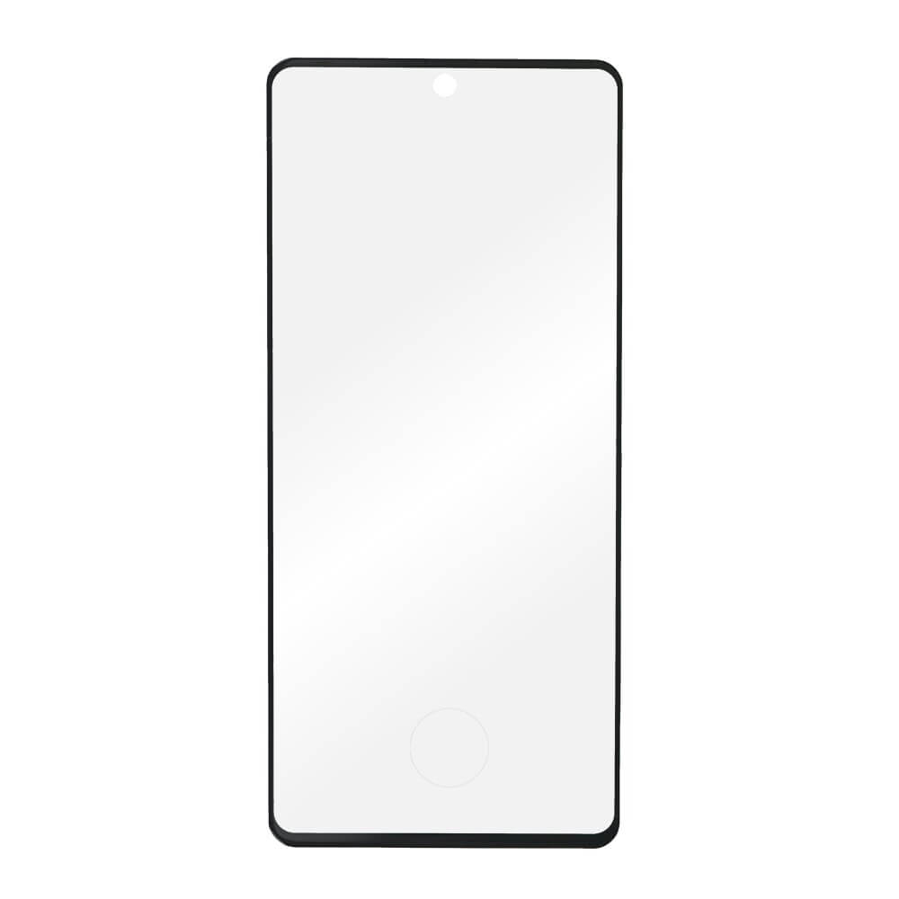 Prio 3D Glass Full Screen Curved Tempered Glass - калено стъклено защитно покритие за Samsung Galaxy A72 (черен-прозрачен)