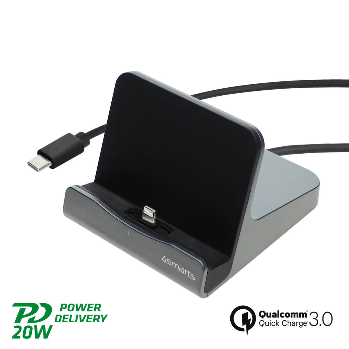 4smarts Charging Station VoltDock Tablet Lightning 20W - док станция за зареждане на Apple устройства с Lightning порт