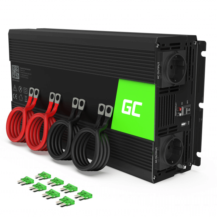 Green Cell® Power Inverter 12V to 230V 150W/300W