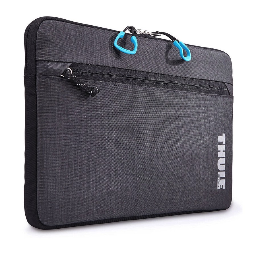 Thule Stravan Nylon Sleeve - неопренов калъф за MacBook Pro 15 и лаптопи 15 инча (сив)