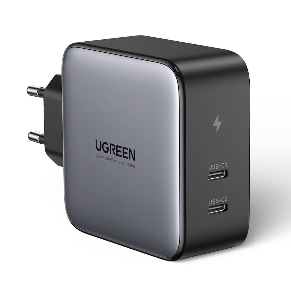 Ugreen 140W GaN Dual USB-C & USB-A Super Fast PD Mains Charger