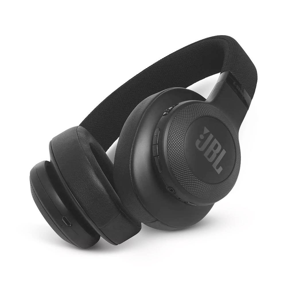 JBL E55BT Wireless over-ear headphones - безжични слушалки с микрофон за мобилни устройства (черен) (JBL FACTORY RECERTIFIED) Цена — Dice.bg