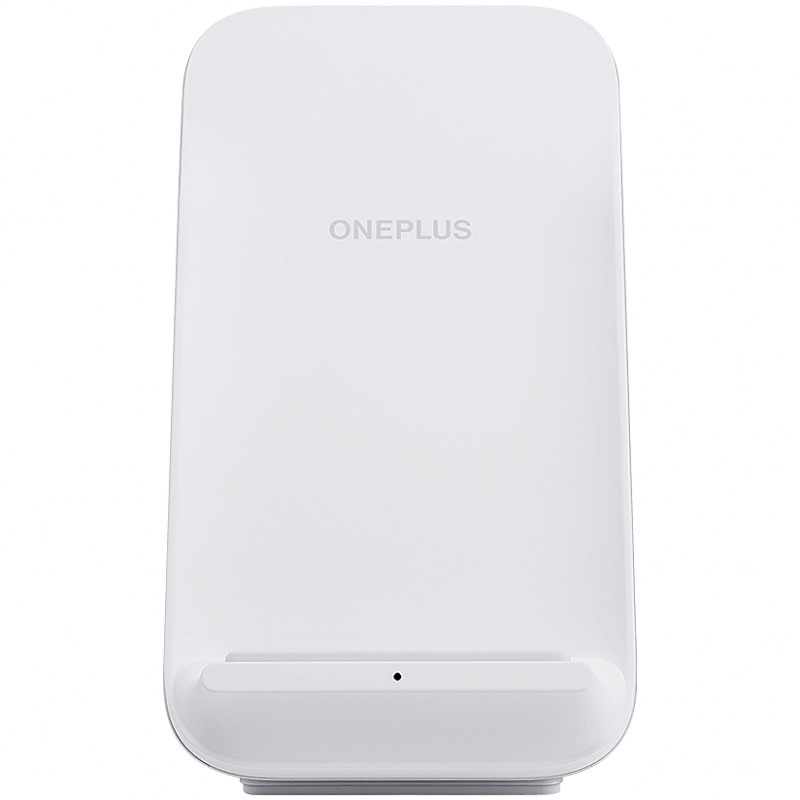 OnePlus Warp Charge 50W Wireless Charger - поставка (пад) за безжично зареждане за Qi съвместими устройства (бял)