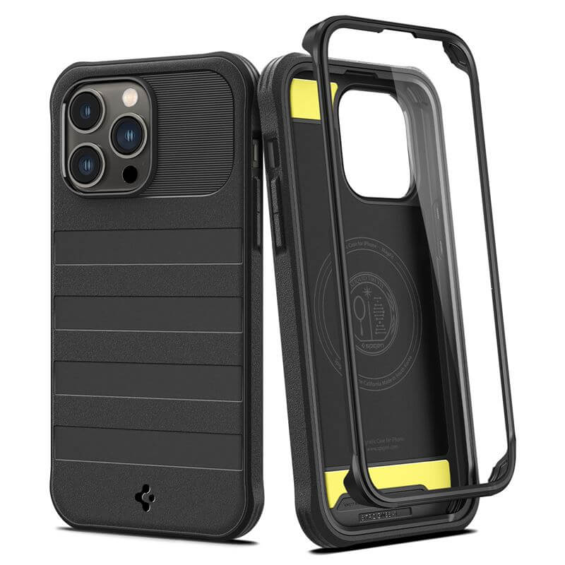 Spigen MagFit Geo Armor 360 Case with MagSafe for iPhone 14 Pro Max (black)  Price —