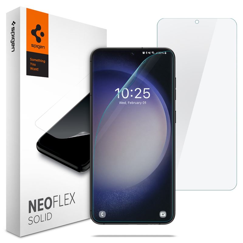 Spigen Neo Flex Solid Screen Protector 2 Pack for Samsung Galaxy S23 Plus  (clear) Price —