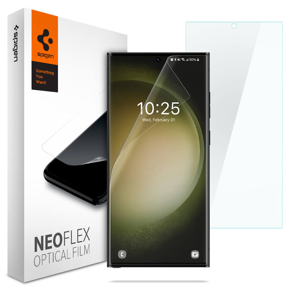 Spigen Neo Flex Solid Screen Protector 2 Pack for Samsung Galaxy S23 Ultra  (clear) Price —