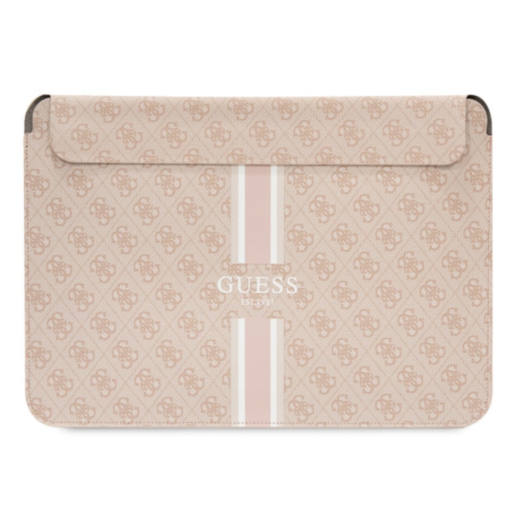 PU 4G With Printed Stripes Laptop Sleeve 14 inches - TH