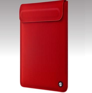 SwitchEasy Thins Black Ultra Slim Sleeve - неопренов калъф за iPad-и до 10 инча (червен)
