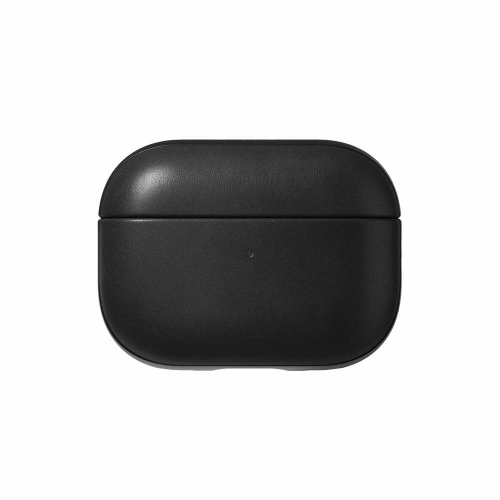 Nomad Modern Leather Case - кожен (естествена кожа) кейс за Apple Airpods Pro 2, AirPods Pro (черен)