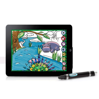 Griffin Crayola ColorStudio HD - стилус с приложение за рисуване за iPad
