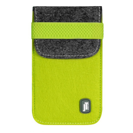 Jim Thomson BeColour universal felt case Size XL - калъф за мобилни телефони (зелен)