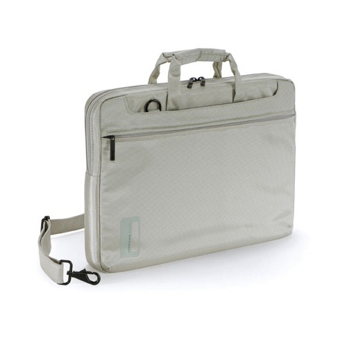 Tucano Work Out Slim Case - практична чанта за MacBook Pro Retina и преносими компютри до 16 инча (кремав)